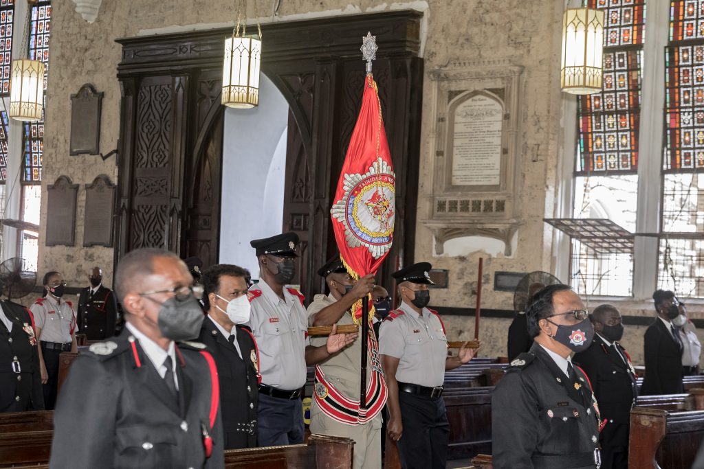 Trinidad and Tobago Fire Service Parade of Colours and 71st Anniversary Service on January 26, 2022