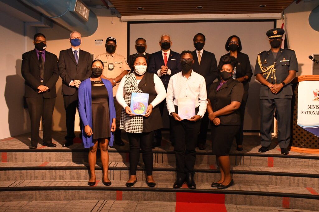 Minister Hinds launches the National Drug Policy and the Operational Plan for 2021-2025, in recognition of International Day against Drug Abuse and Illicit Trafficking 2022 on July 01, 2022.