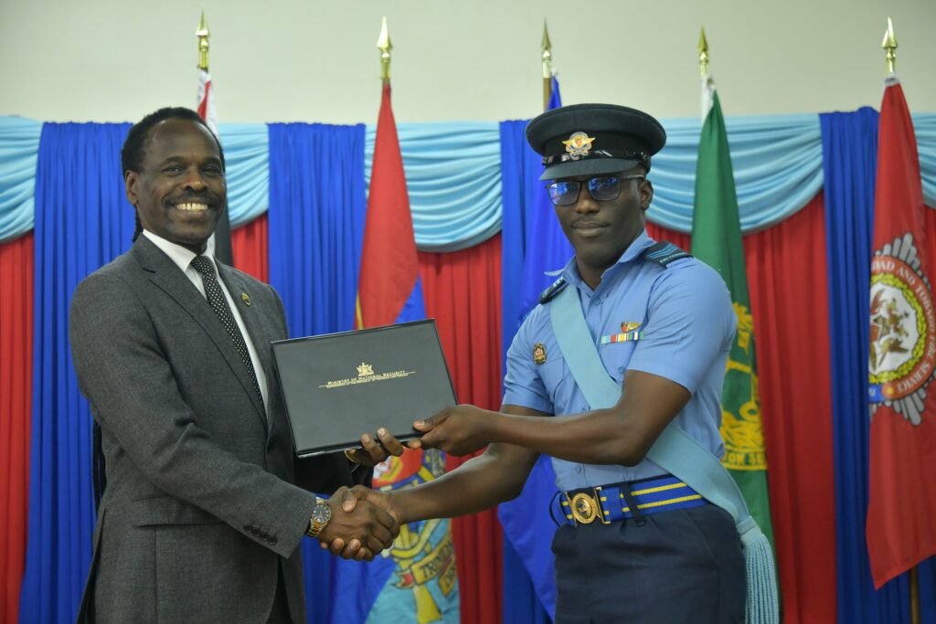 On Wednesday 23 November, 2022, a commendation ceremony was held for the Inter-Agency Precision Drill Team. Members of the Trinidad and Tobago Defence Force, Trinidad and Tobago Police Service, Trinidad and Tobago Prisons Service, Trinidad and Tobago Fire Service and the Trinidad and Tobago Cadet Force were awarded commendations for their exceptional efforts at the 60th Anniversary Independence Day Parade 2022.