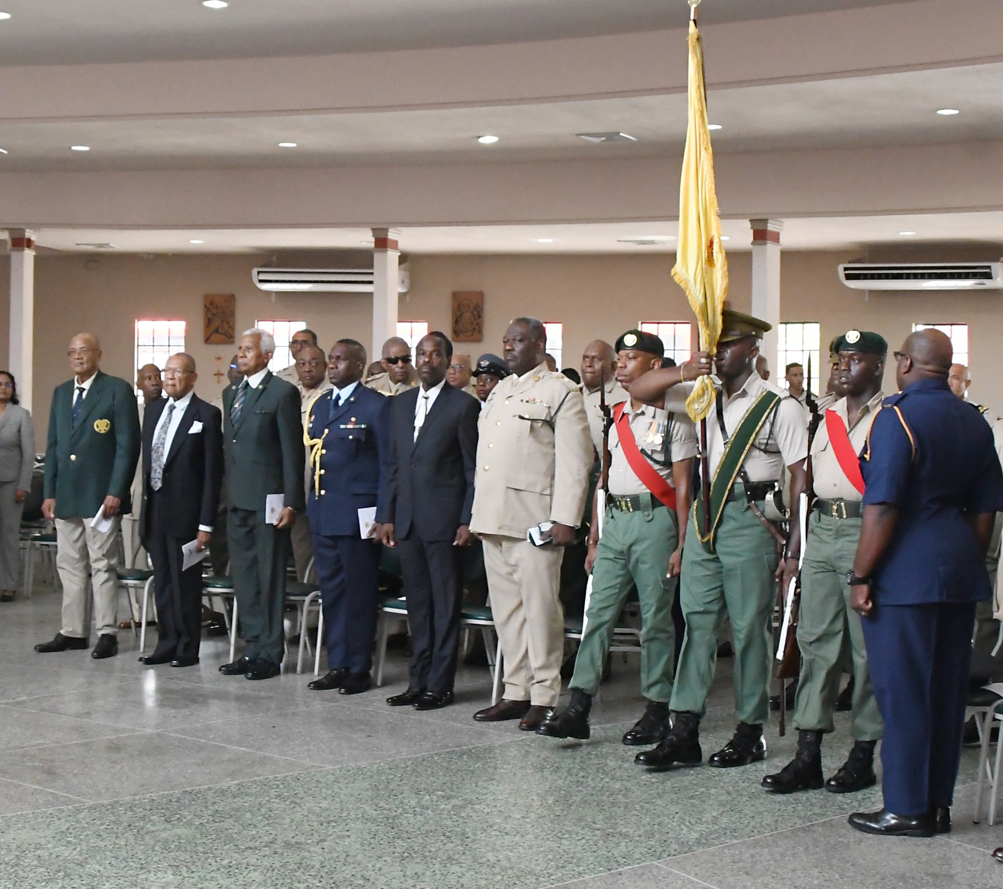 Minister of National Security, Honourable Fitzgerald Hinds MP, and ...