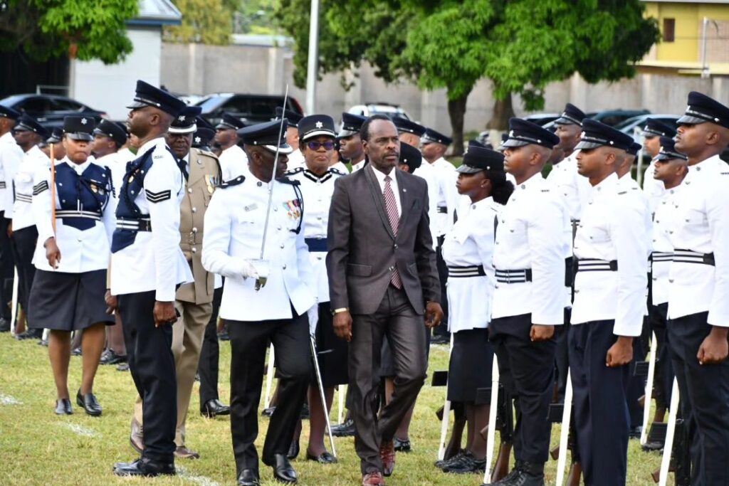 On September 13, 2023, the Trinidad and Tobago Police Service welcomed 97 recruits of Batch 1 of 2022, Squads A through E, who officially became police officers at a graduation ceremony held at the Police Academy, St. James.