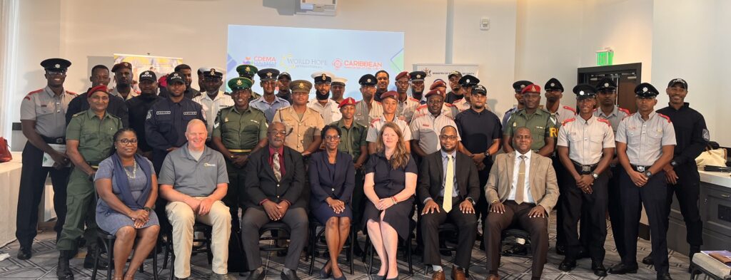 From October 02 - 06, 2023, the Office of Disaster Preparedness and Management (ODPM), in collaboration with the Caribbean Disaster Emergency Management Agency (CDEMA) and the World Hope International (WHI), hosted an Urban Search and Rescue (USAR) Training Session for 36 members of the Defence and Protective Services.