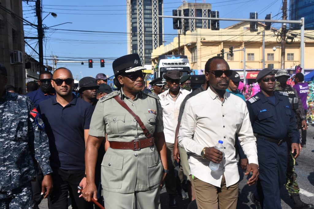 MNS Carnival Walkabout in Port of Spain February 2024