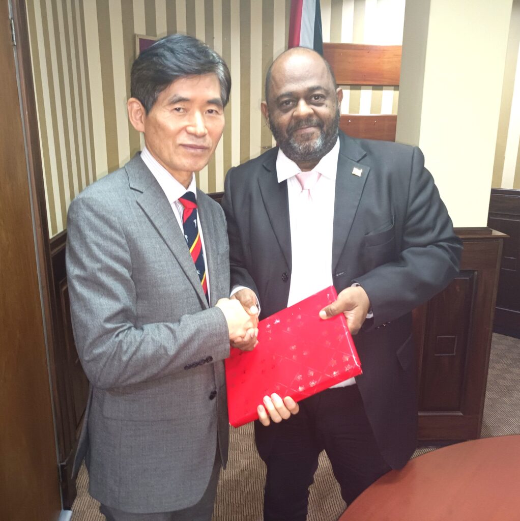 Courtesy Call with Korean Ambassador