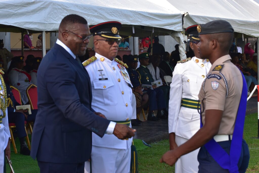 Minister Alexander Attends Cadet Force Annual Inspection Parade